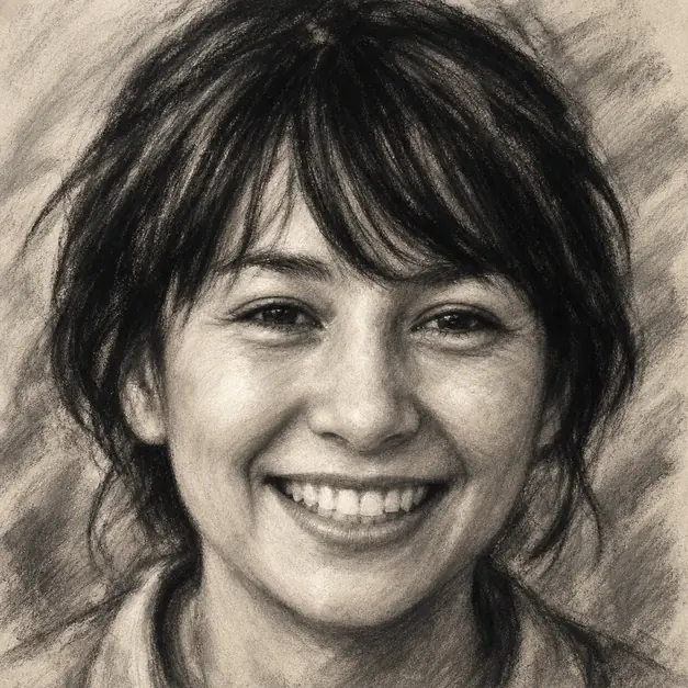 炭笔画